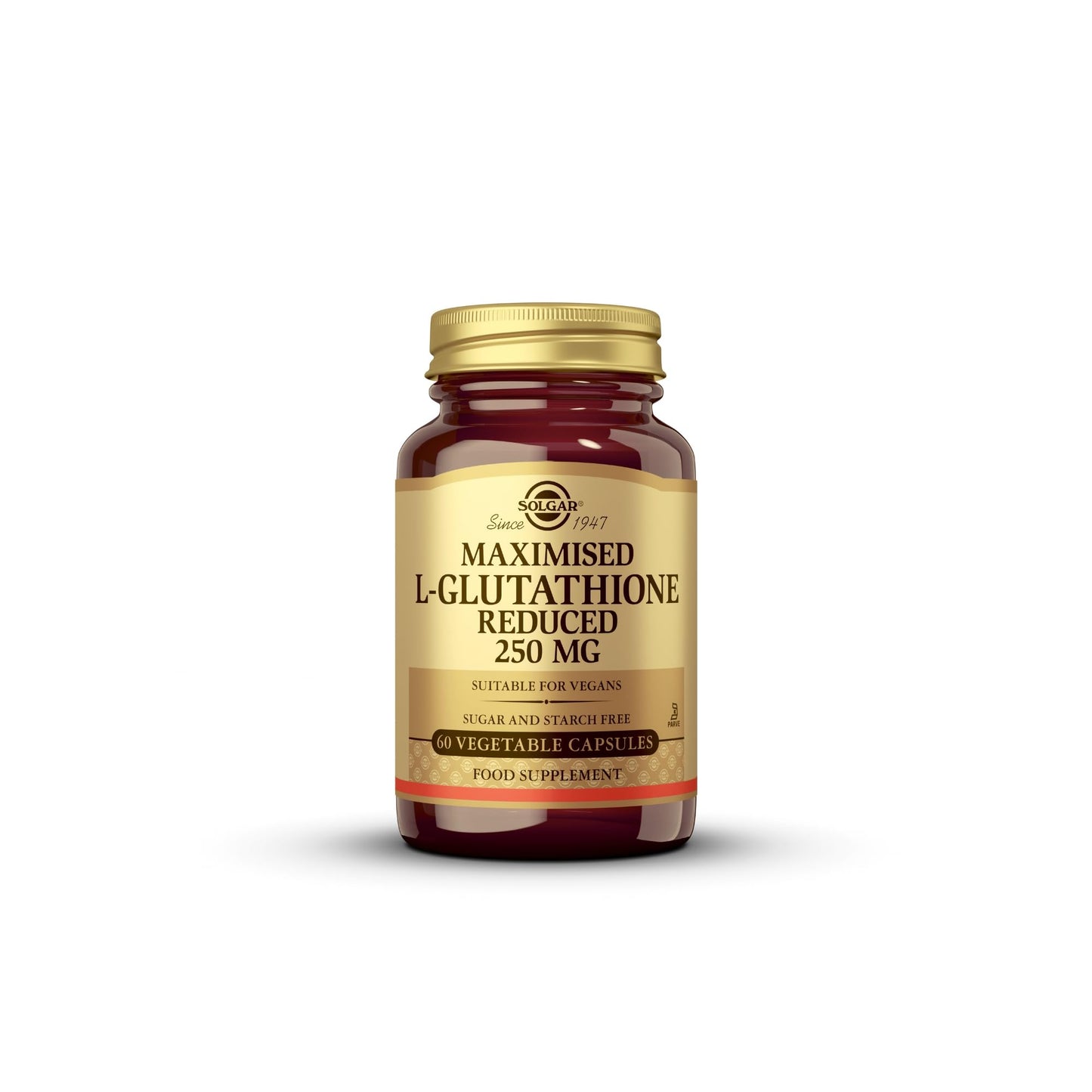 Solgar Reduced L-Glutathione 250 mg, 60 - Medaid International