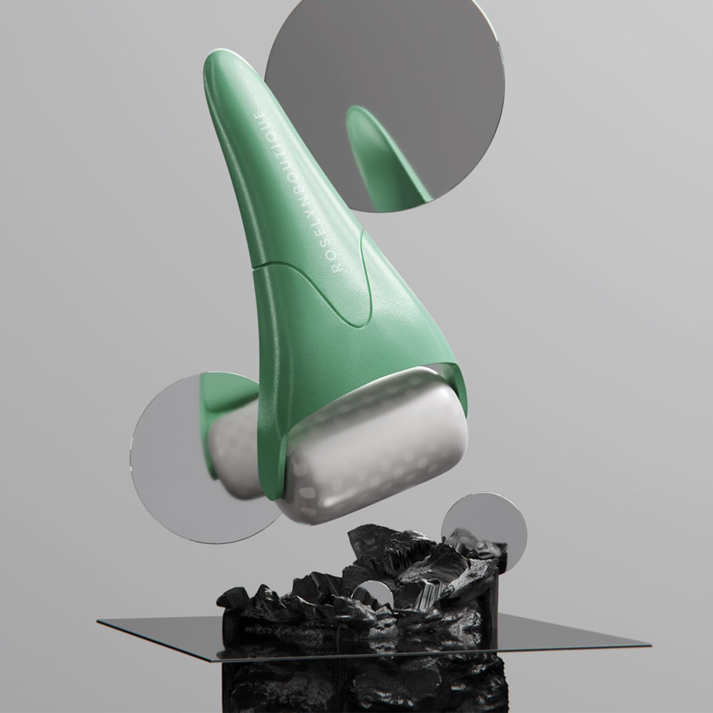 ROSELYNBOUTIQUE Ice Roller for Face Wrinkles Fine Lines Puffiness Stick Massager Facial Skin Care Tools Self Care Gifts for Men Women (Green) - Medaid International