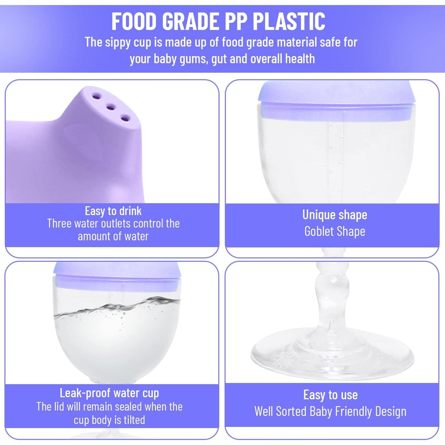 Baby Plastic Goblet Cup - Medaid International