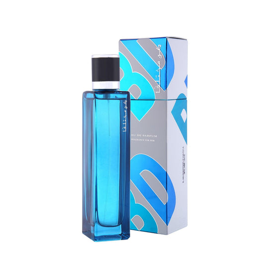 Kun Mukthalifan for Men EDP - Eau De Parfum 100 ML (3.4 oz) | Oriental Alchemy | Lemon, Spices, Amber, Musk & Sandalwood | Vibrant | by RASASI Perfumes - Medaid International