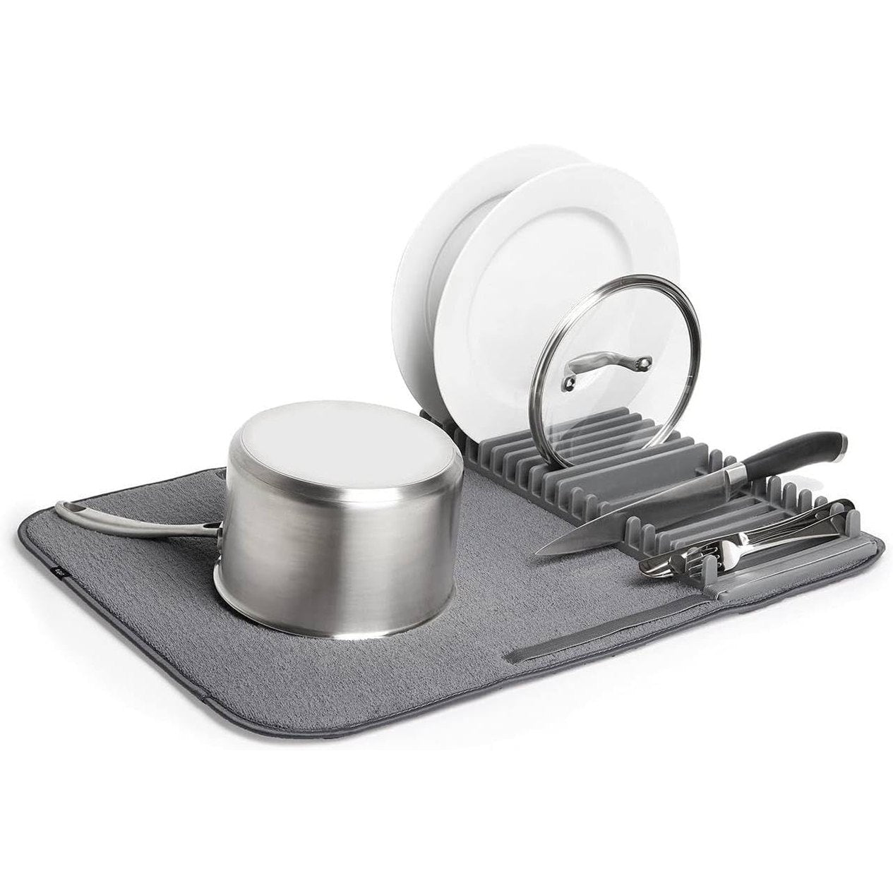 Dish Drying Mat with a Rack - Medaid International