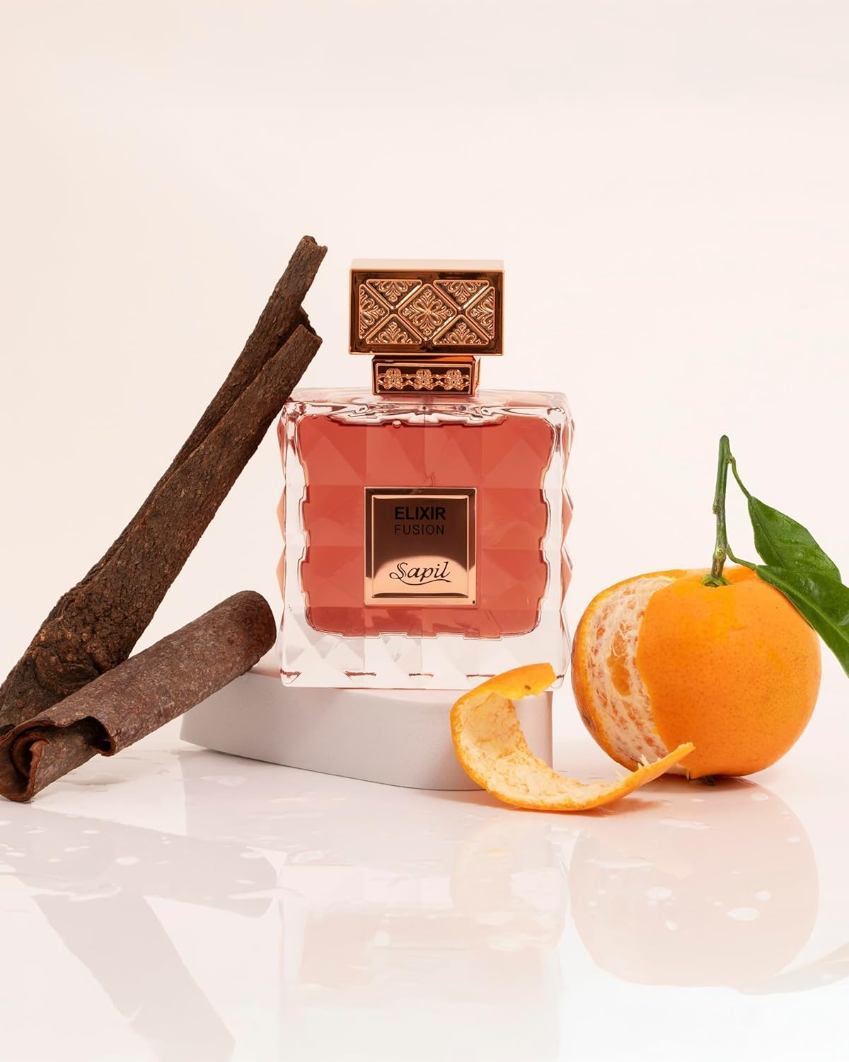 Sapil Elixir Fusion Unisex Eau De Parfum – Floral Fruity Blend with Biscuit, Vanilla & Cinnamon – Long-Lasting Luxury Niche Perfume for Men & Women – 3.38 oz - Medaid International