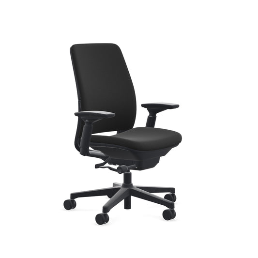 Steelcase Amia Hard Casters - Onyx Fabric - Medaid International