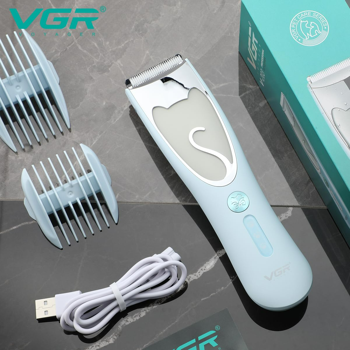 VGR V203 Cordless Dog Clippers Waterproof - Medaid International
