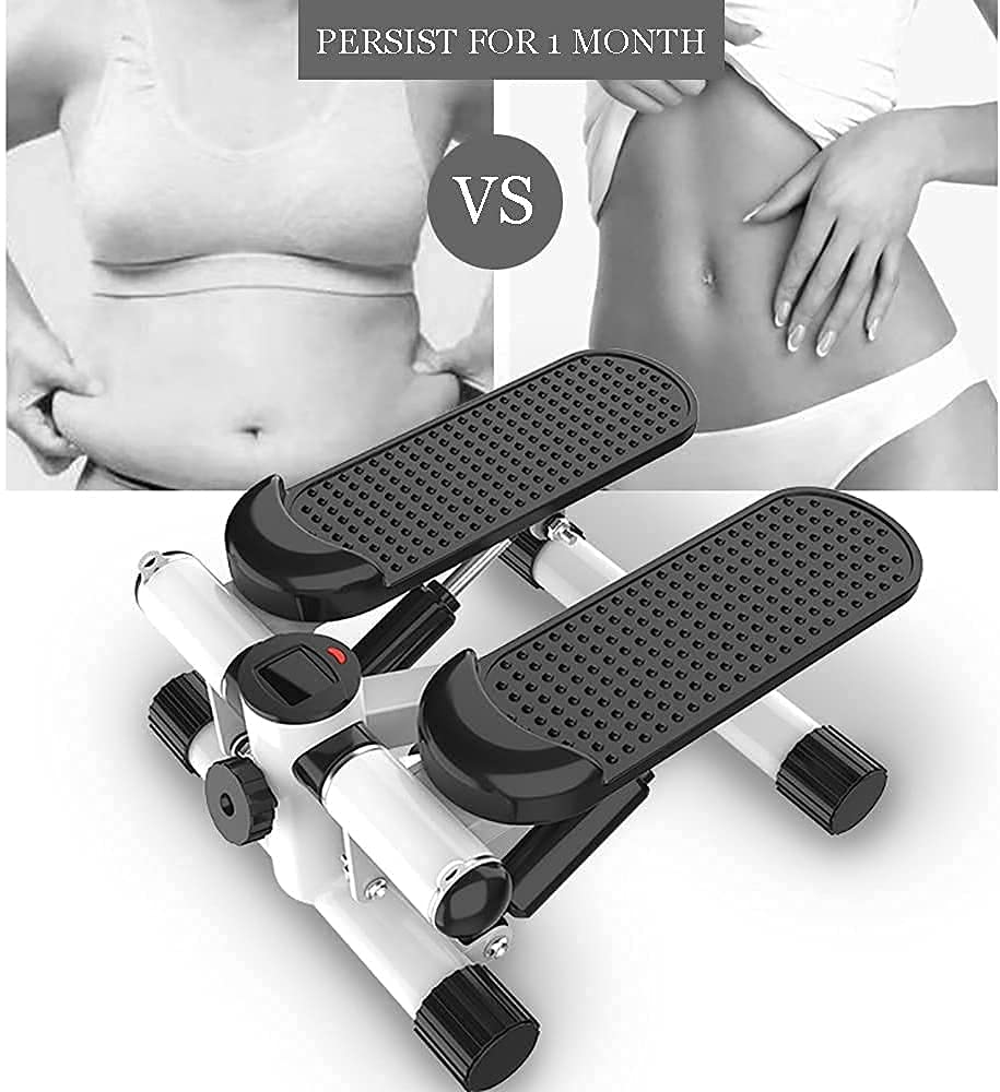 Mini Stair Stepper with Resistance Bands ‚Äì Portable Full Body Home Workout Machine - Medaid International