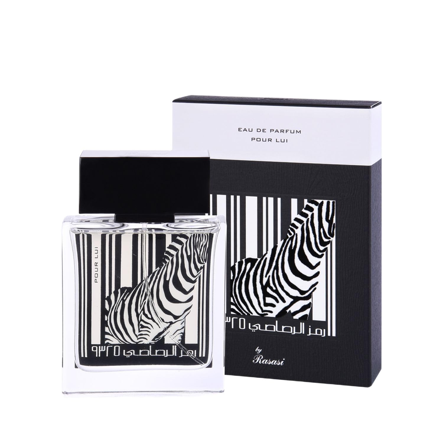 RASASI Rumz Al 9325 Zebra Pour Lui for Men Eau de Parfum Spray, 1.7 Ounce/50ml - Medaid International