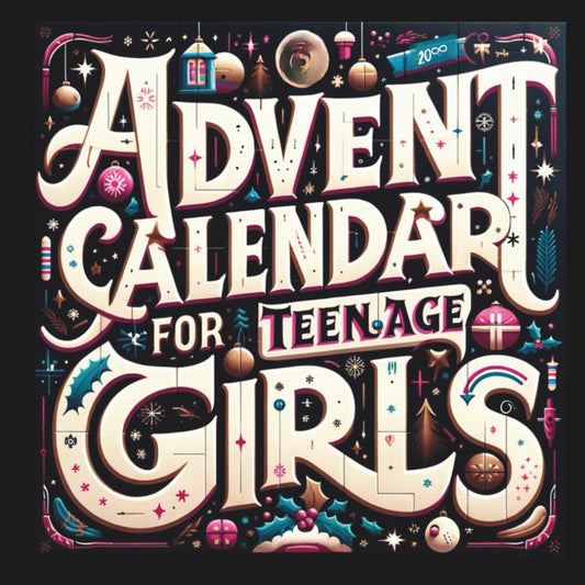 Advent Calendar for Teenage Girls: Activity Book and Stocking Stuffers for Teenager Girls: 24 Days to Discover Your Joy, Spark Creativity, and Embrace Positivity - Medaid International