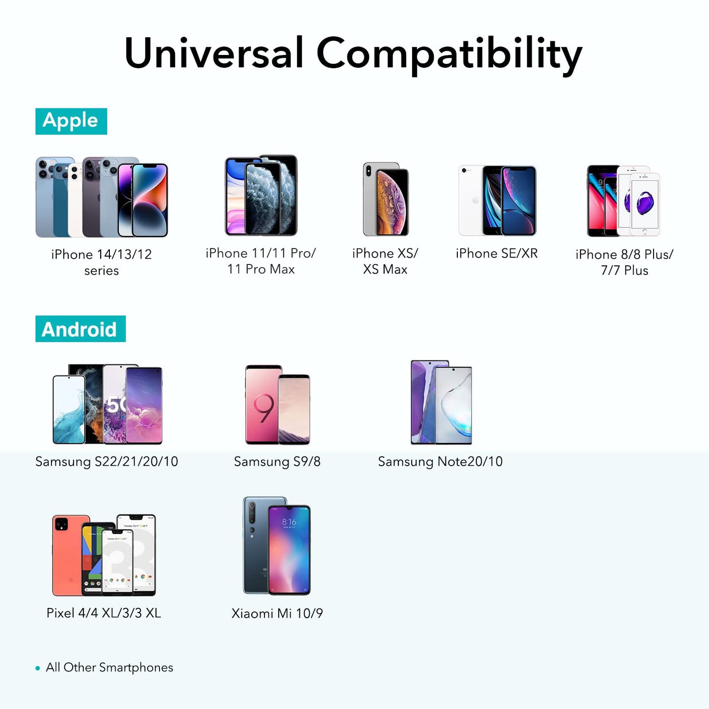 ESR Boost Phone Kickstand, Vertical and Horizontal Stand, Adjustable Angle, Compatible with iPhone Air 17 Pro Max, iPhone 16/15/14/13/12, Samsung Galaxy S25/S24/S23 Series, Google, Black - Medaid International