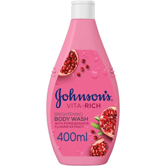 Johnson's Vita-Rich Body Wash Pomegranate Flower - 400 ml - Medaid