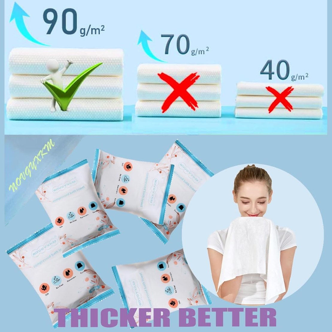 Compressed Bath Towel - Medaid International