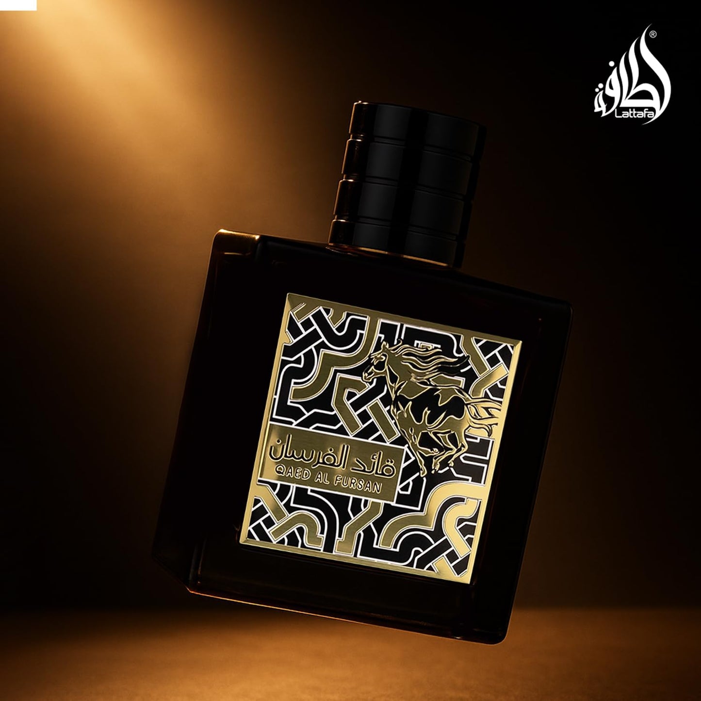 Lattafa Qaed Al Fursan for Men Eau de Parfum Spray, 3.04 Ounce - Medaid International