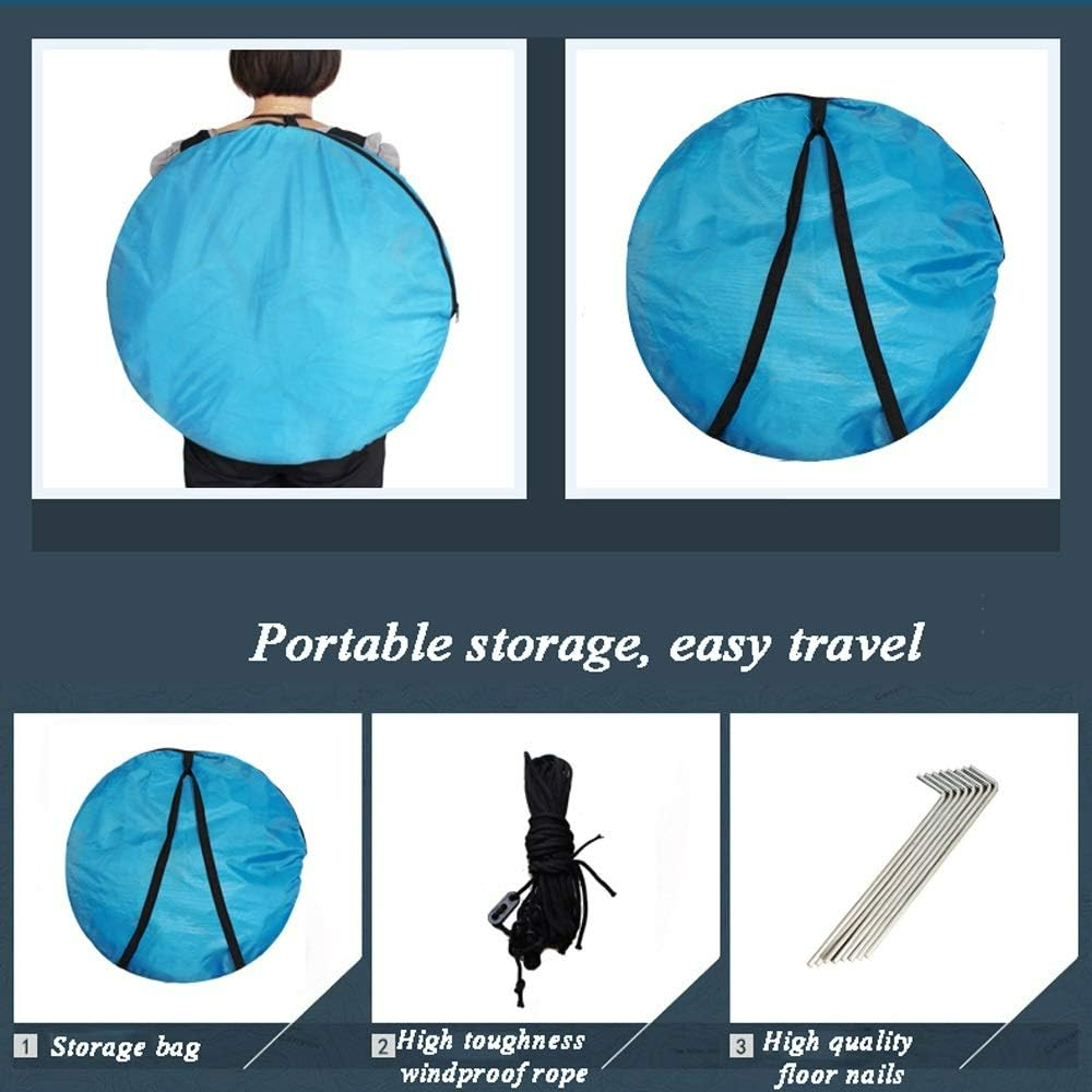 Automatic Pop-Up Tent ‚Äì Double Door, Single Layer, Waterproof & Windproof for Outdoor Camping with Carry Bag ‚Äì Green - Medaid International