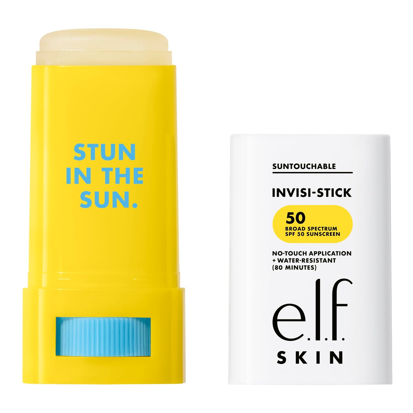e.l.f. SKIN Suntouchable Invisi-Stick SPF 50, Clear Sunscreen For A Natural Finish, Made With Moisturizing Sunflower Seed Oil, Vegan & Cruelty-Free - Medaid International