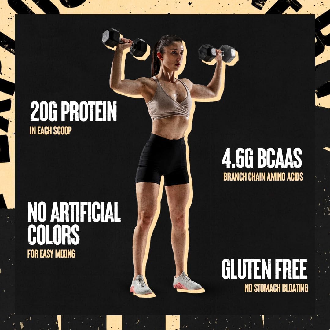 Animal 100% Whey Protein Powder Sampler Pack & Shaker Bottle – Real Instant Iced Coffee Whey + 20g of Protein, 120mg of Caffeine Meal Replacement with BCAA – Cold Brew Latte, 3 Single-Serving Packets - Medaid International