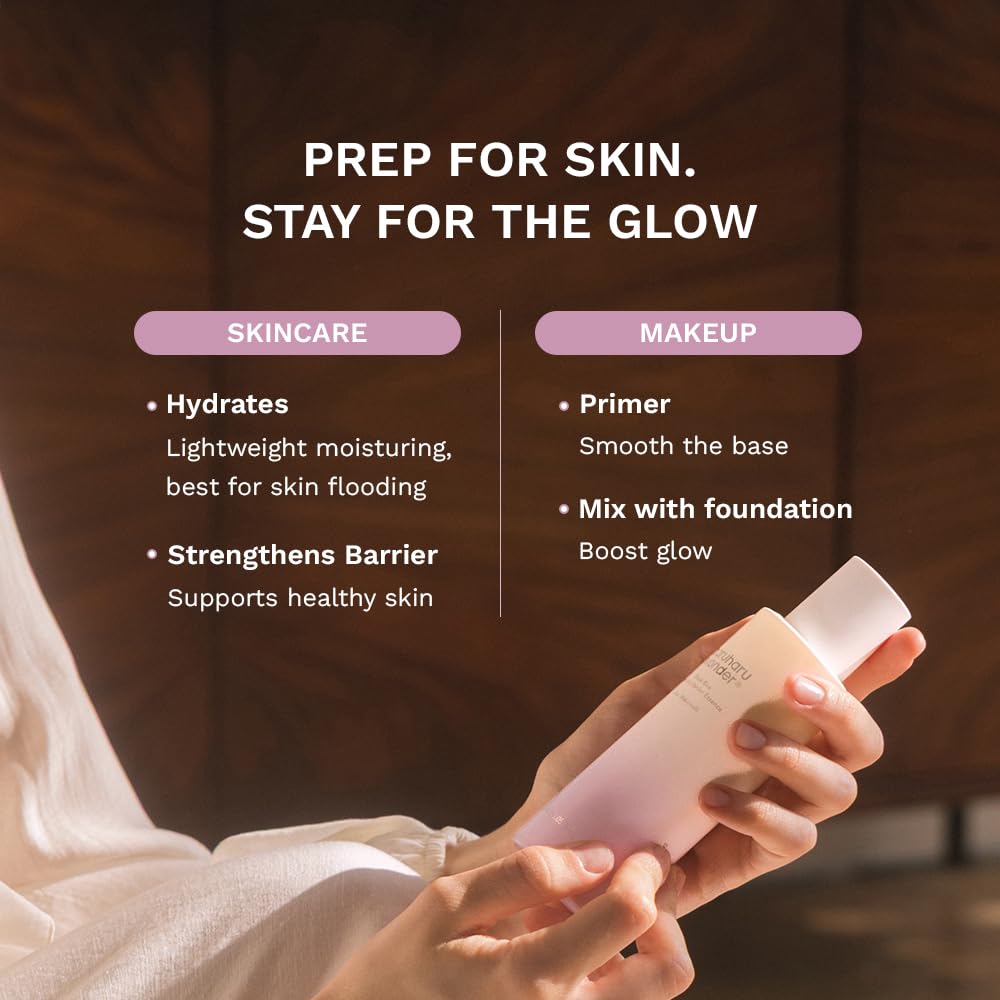 haruharu Wonder Black Rice Probiotics Barrier Essence, Skin Flooding & Layering, Strengthens Skin Barrier, Moisturizes, Glowy Radiant Skin, Ceramide & Panthenol, Holiday Stocking Stuffer, 4.05 fl.oz - Medaid International