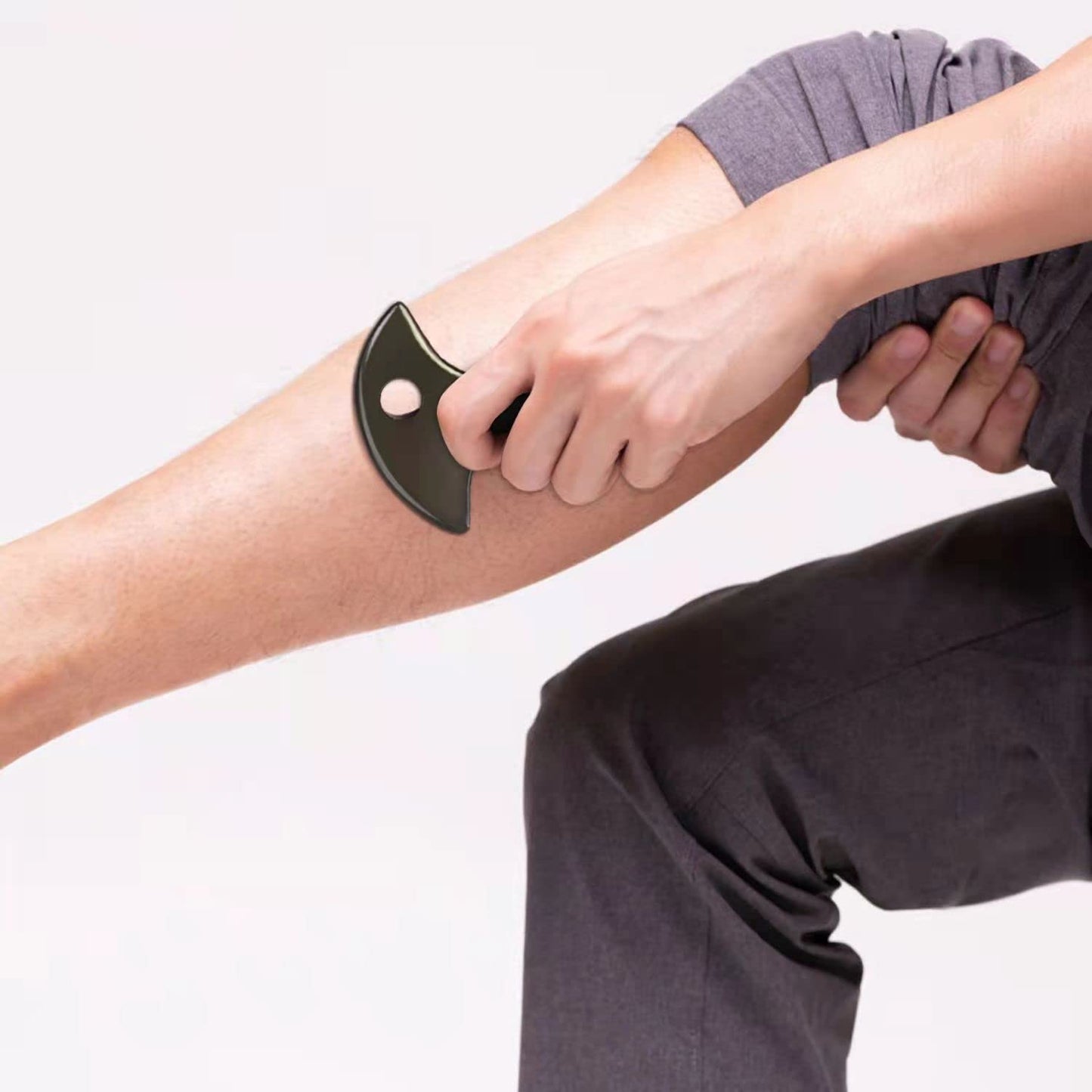 LEOSENSE Sibin Bian Stone Gua Sha Massage Tool (M) - Medaid International