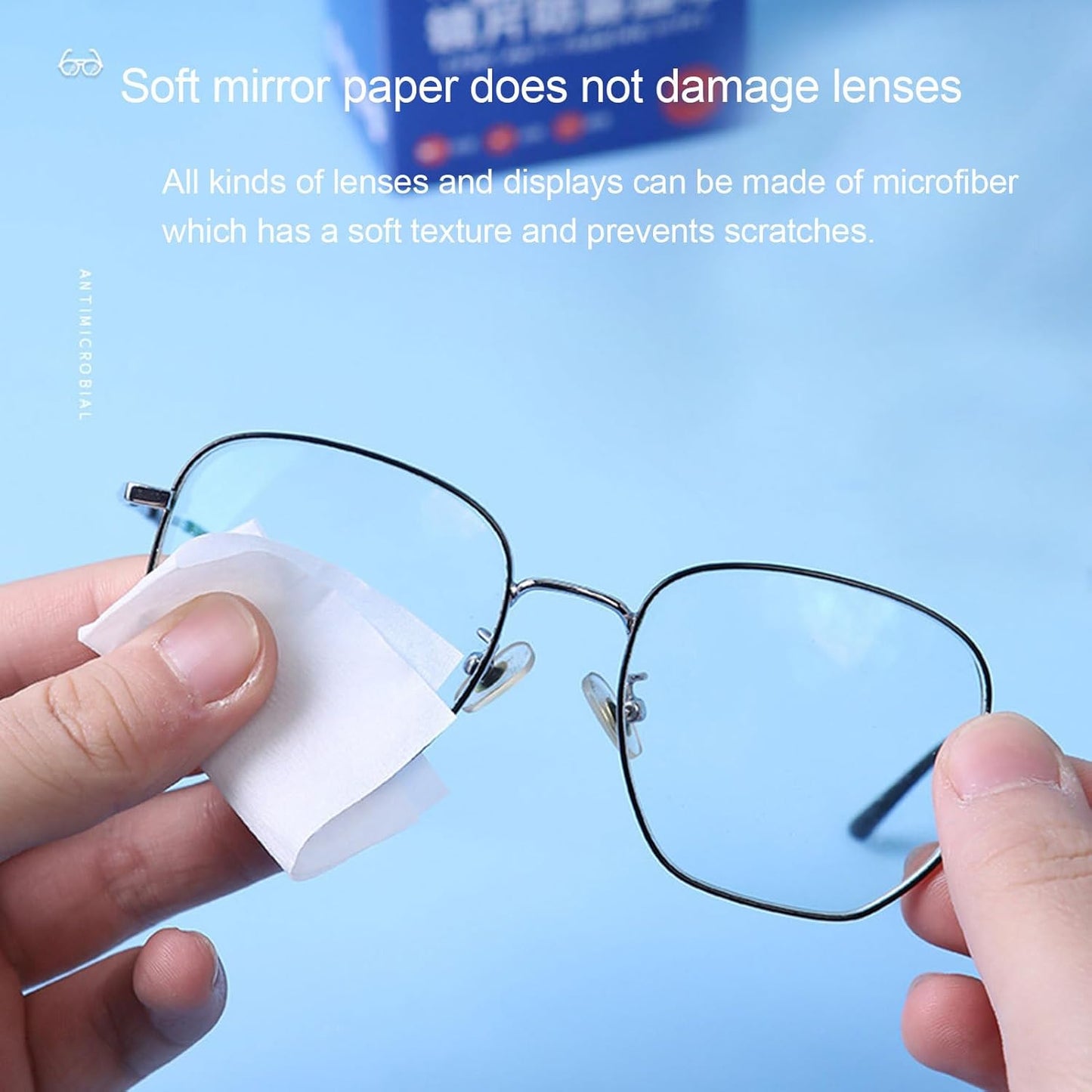 Lenses Anti-Fogging Wipes (100 wipes) - Medaid International