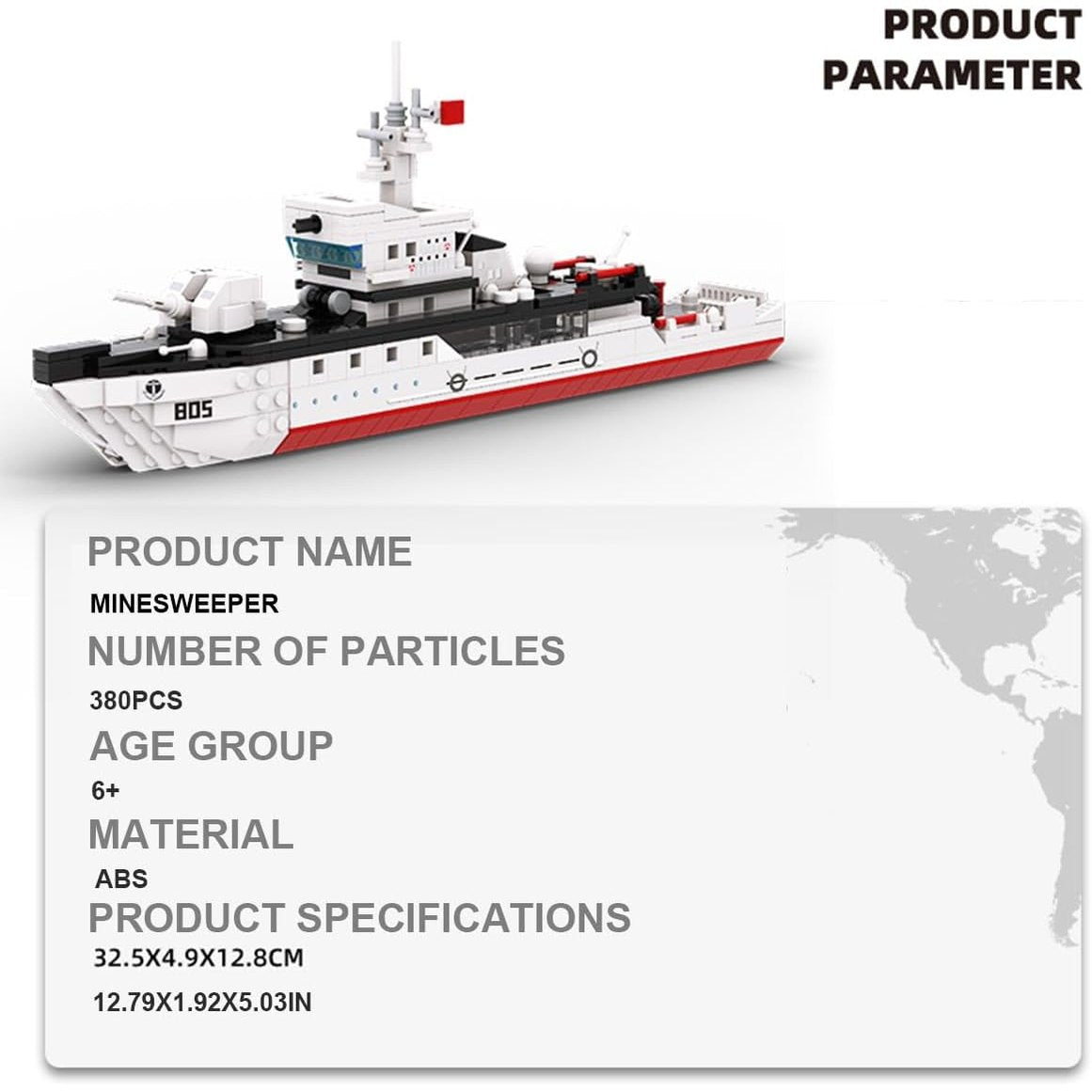 Military Ship 3D Puzzle - Medaid International