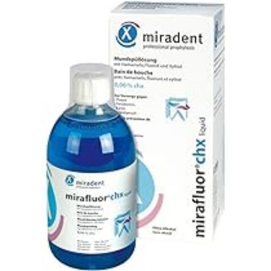 Miradent MiraFluor Mouthwash 0.06% CHX - 500 ml - Medaid