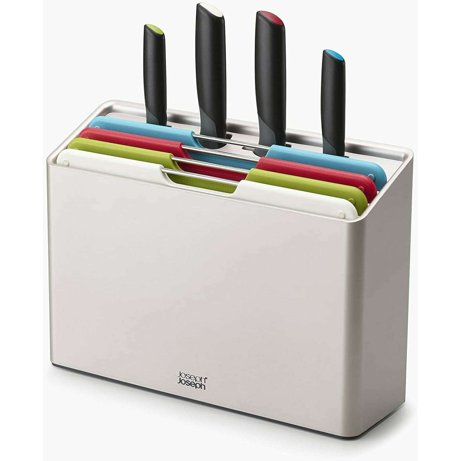 Folio Plus, 8-Piece Colour Coded Knife & Chopping Board Set - Medaid International