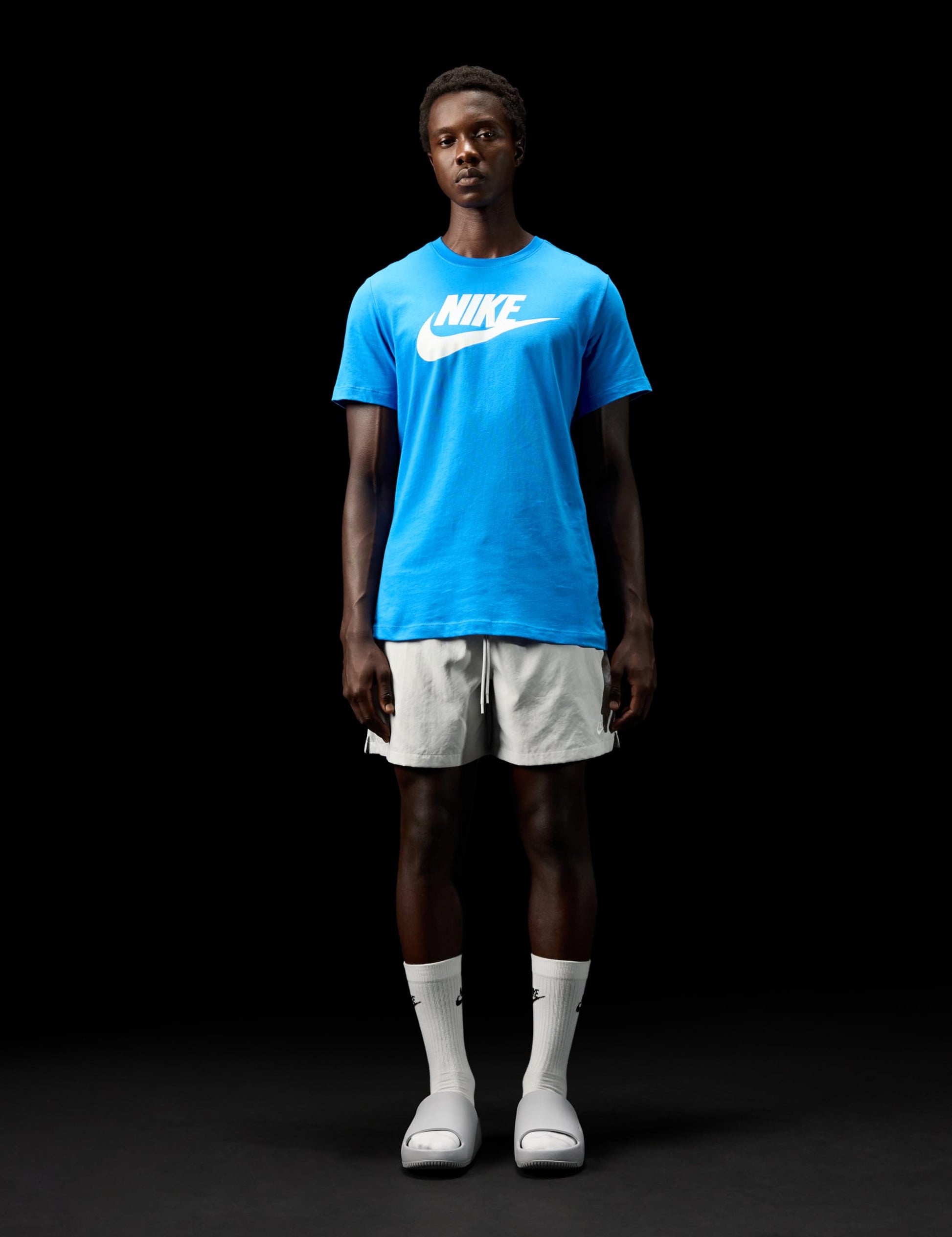 Nike Men's Sportswear Icon T-Shirt, Light Photo Blue, XX-Large - Medaid International