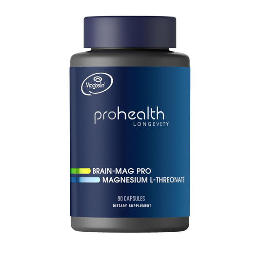 Magnesium L-Threonate Supplement (Magtein), 90 Capsules | Clinically Supported for Brain Health | Optimize Learning, Memory & Focus | 3rd Party Tested - Medaid International