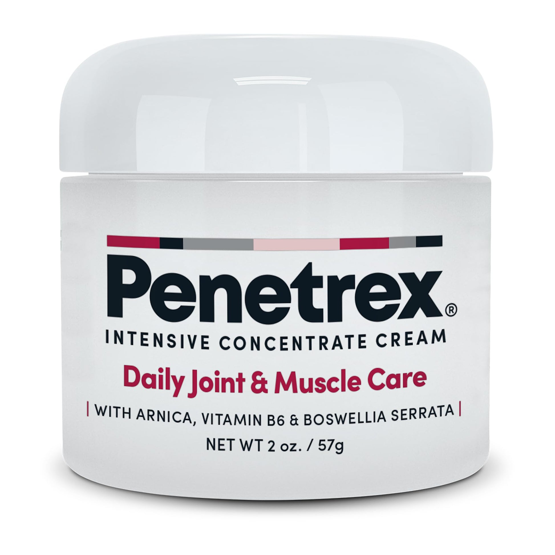 Penetrex Joint & Muscle Therapy - Soothing Muscle Rub for Back, Neck, Hands, Feet - Premium Whole Body Rub with Arnica, Vitamin B6 MSM & Boswellia - Non-Greasy 2oz Cream - Medaid International