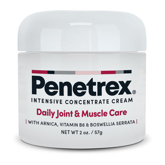 Penetrex Joint & Muscle Therapy - Soothing Muscle Rub for Back, Neck, Hands, Feet - Premium Whole Body Rub with Arnica, Vitamin B6 MSM & Boswellia - Non-Greasy 2oz Cream