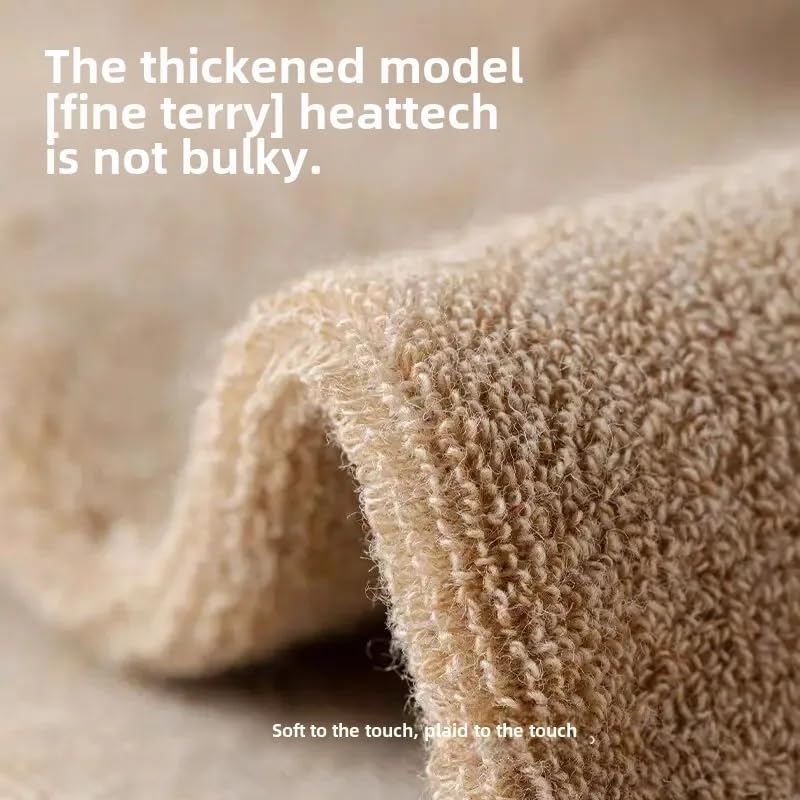 1Pair Thickened Warm Cashmere Socks Autumn Winter Men Women Solid Color Soft Mid-tube Socks Christmas New Year Gift (Coffee) - Medaid International