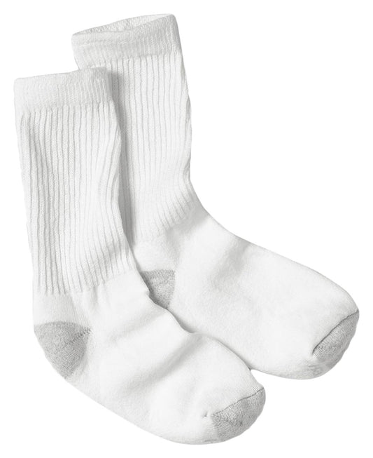 Hanes Womens Value Pack, Crew Soft Moisture-wicking Socks, Available 10 And 14-packs Fashion-liner-socks, White - 10 Pack, 8-12 US - Medaid International
