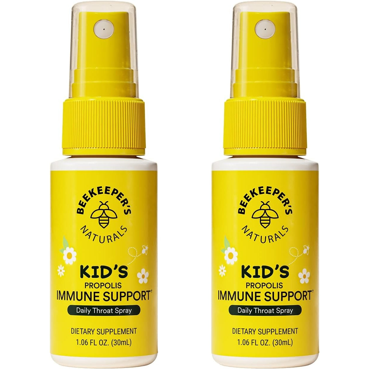 Beekeeper's Naturals Kids Propolis Throat Spray - Immune Support & Sore Throat Relief - - Has Antioxidants & Gluten-Free (1.06 oz) Pack of 1 (Kids) - Medaid International