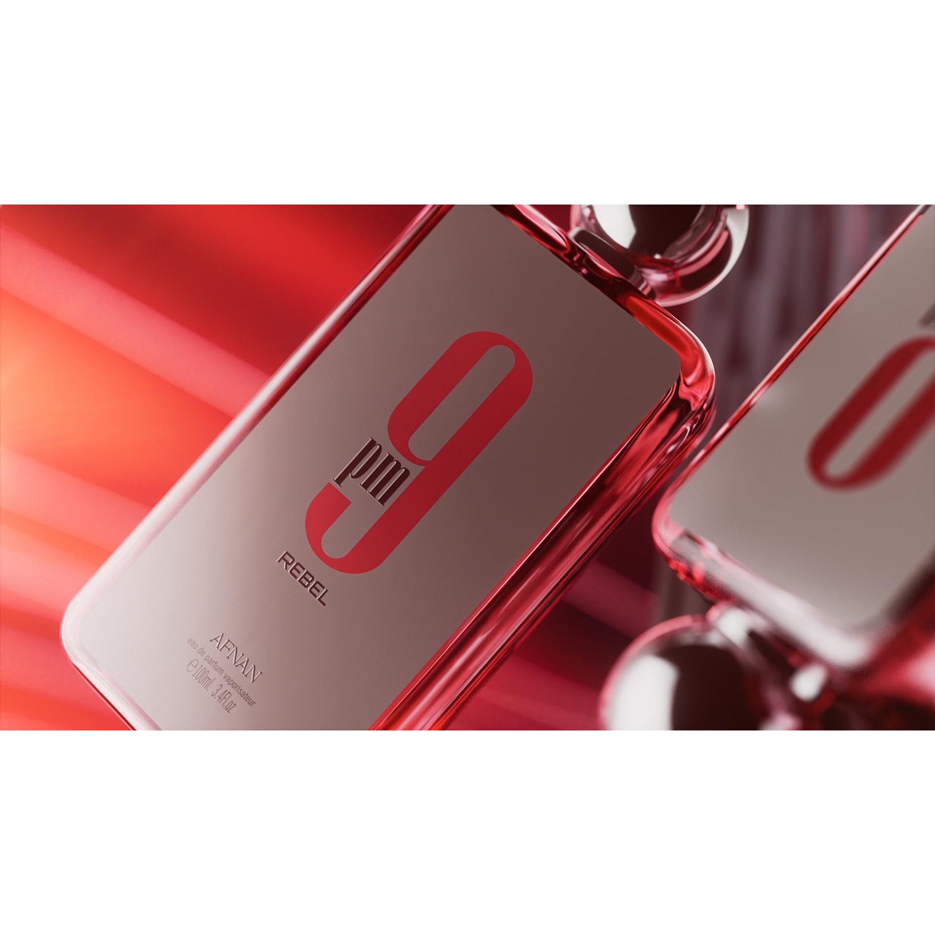 Afnan 9 PM Rebel Unisex Eau De Parfum, 3.4 Fl. Oz - Medaid International