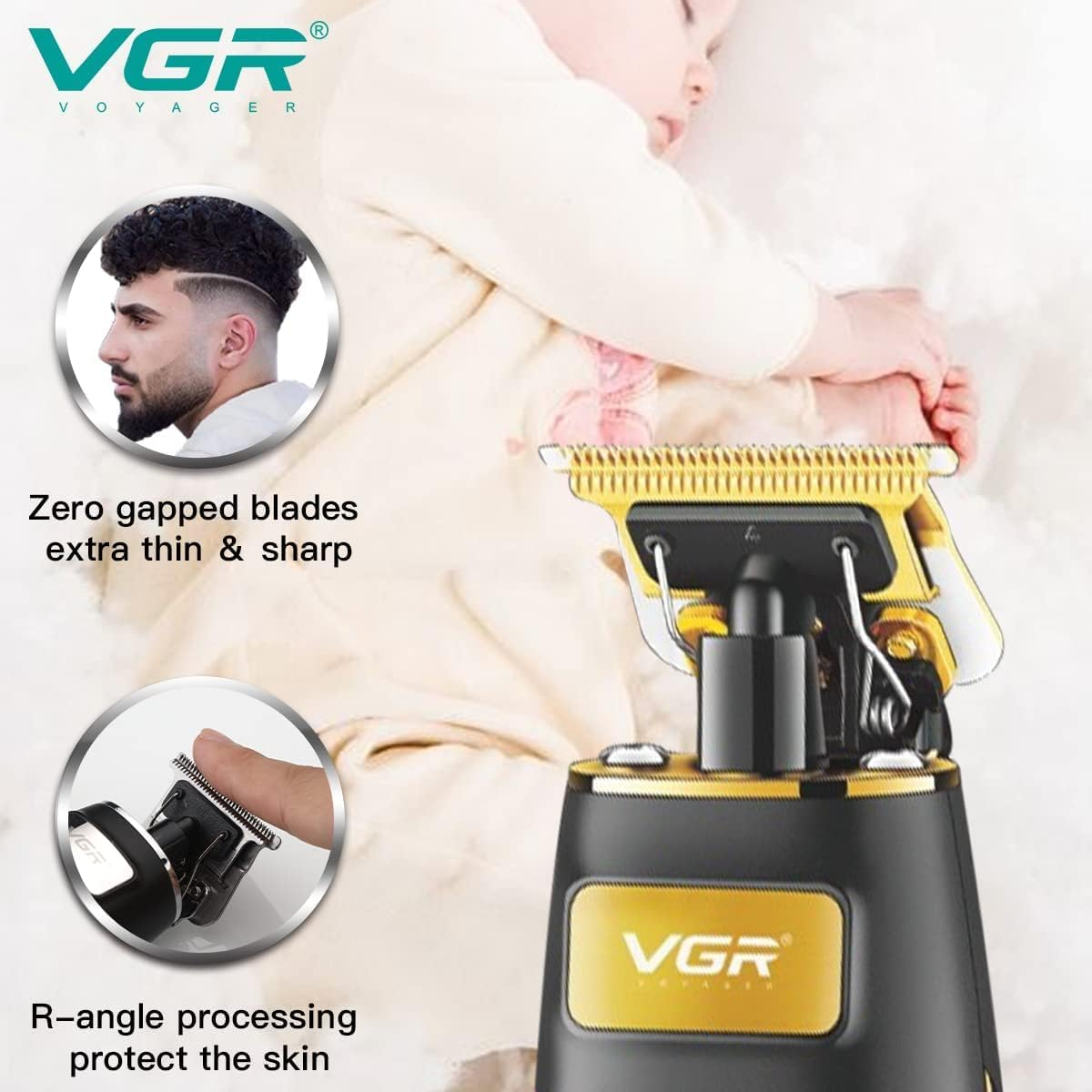 VGR V192 Professional Hair Trimmer - Medaid International