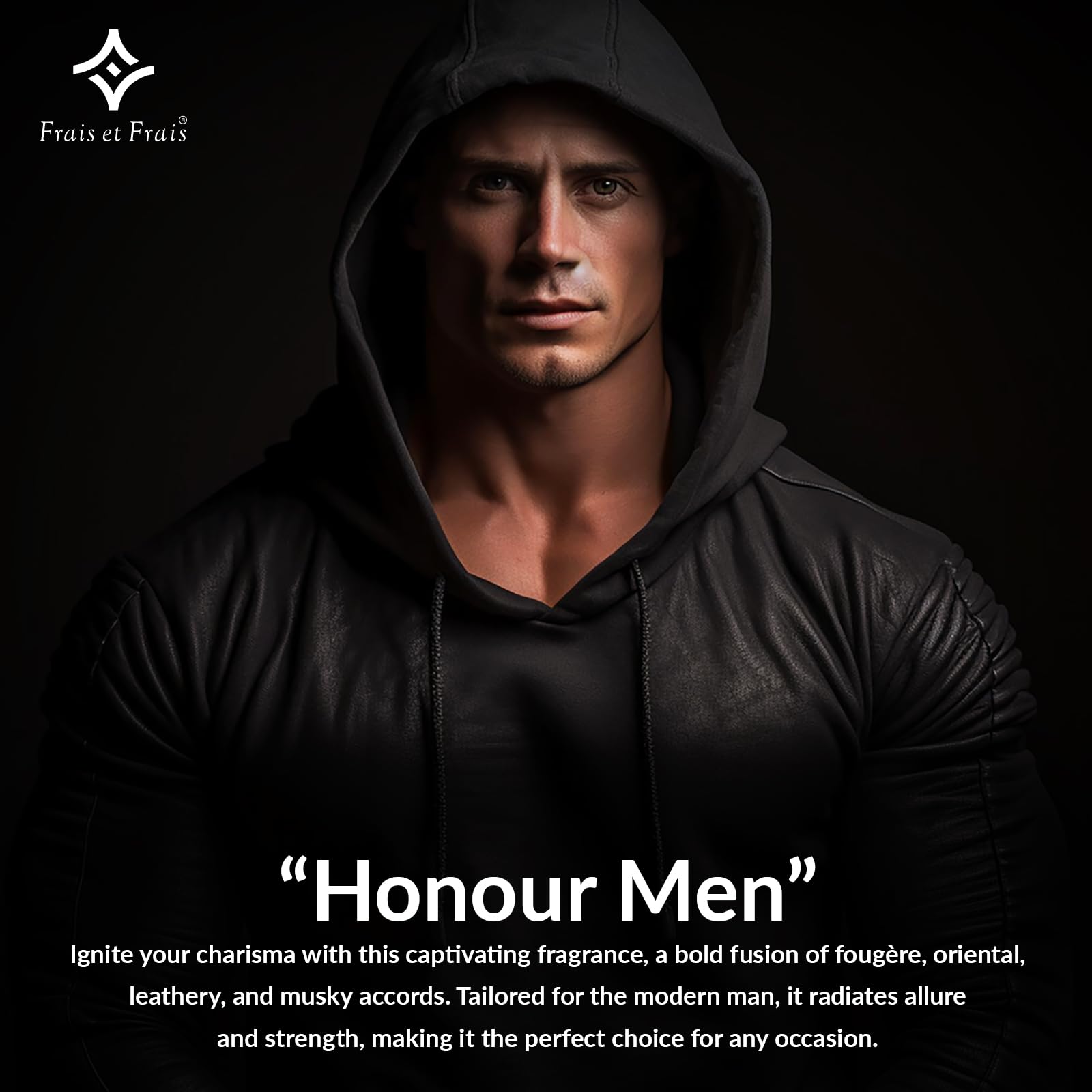 Frais et Frais Honour Perfume Men | Eau de Parfum | Luxury Scent Like Absolute Aventus | Long Lasting & Affordable Luxury | 100ml - Medaid International