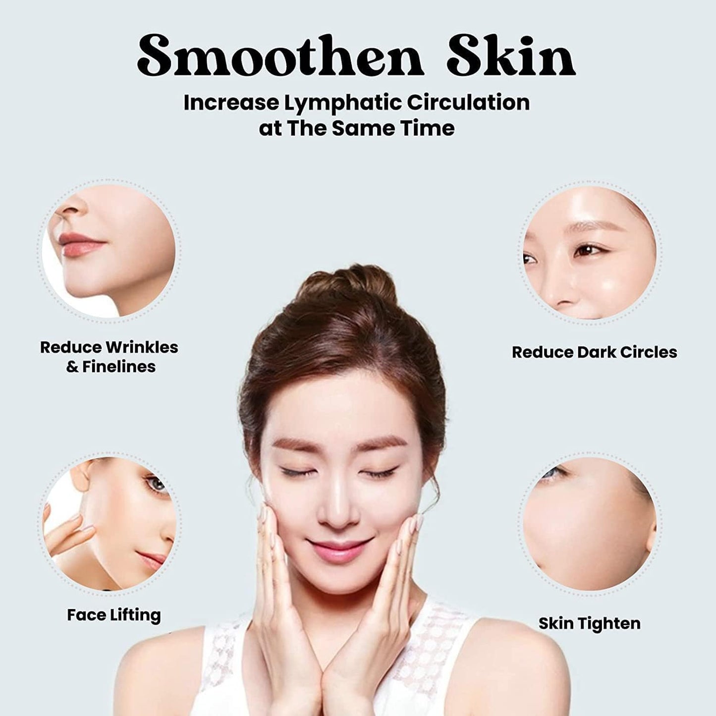 ROSELYNBOUTIQUE Gua Sha Facial Tools & Face Roller for Lift Wrinkless Natural Skincare Tool Jade Roller Guasha Tool for Face (Green) - Medaid International