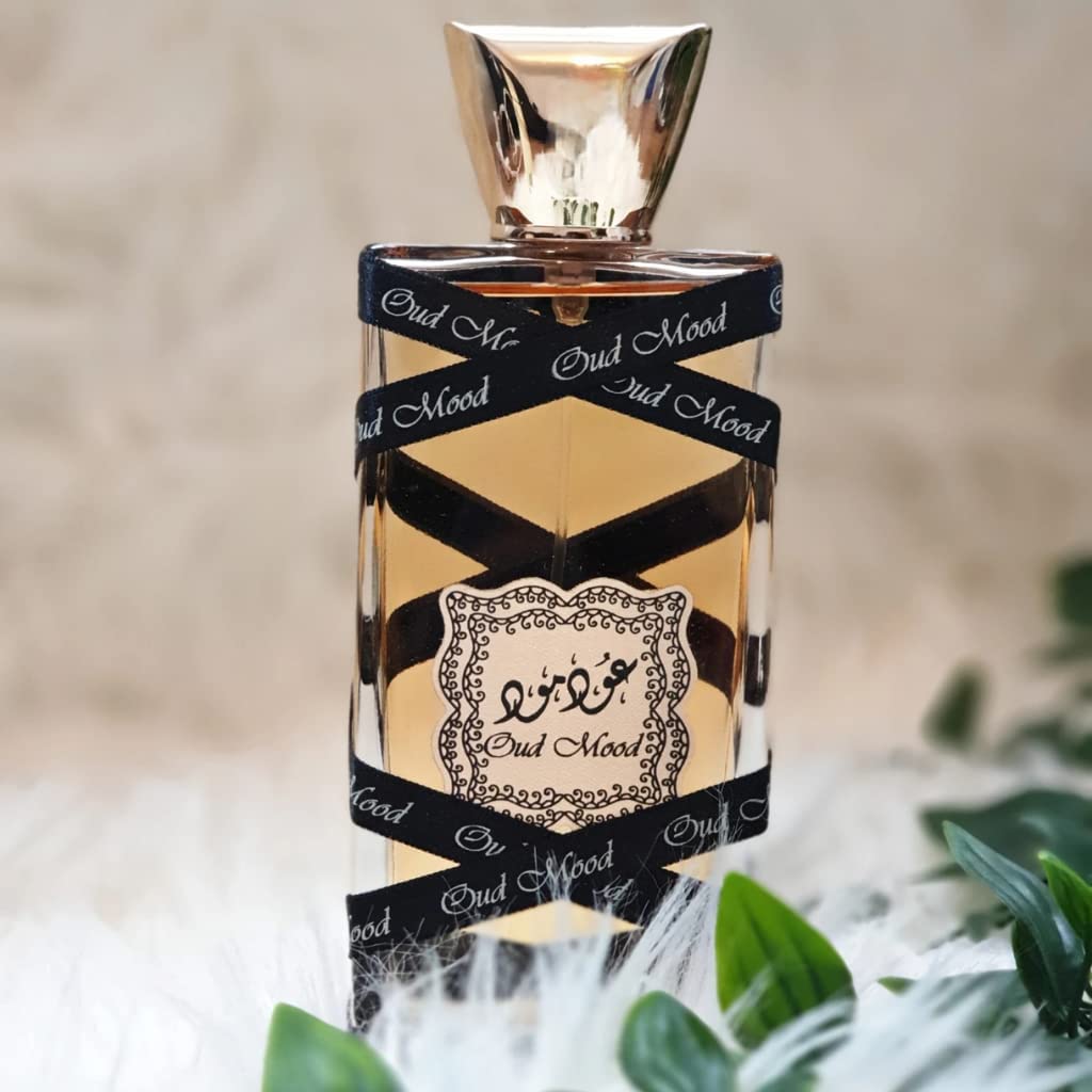 Lattafa Perfumes Oud Mood for Unisex Eau de Parfum Spray, 3.4 Ounce - Medaid International