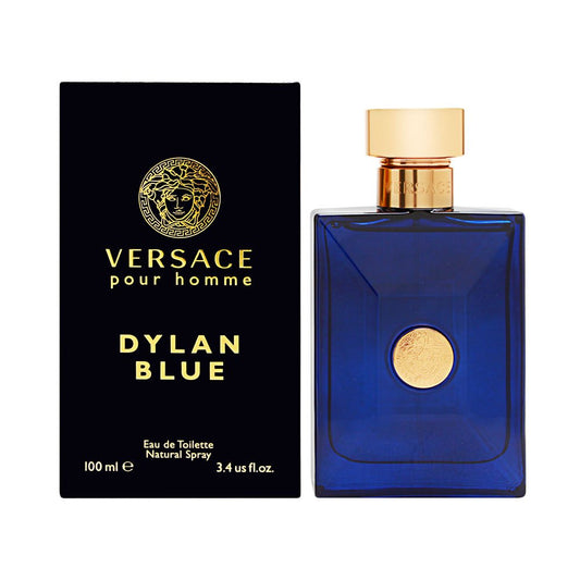 Versace Pour Homme Dylan Blue for Men 3.4 oz Eau de Toilette Spray - Medaid International