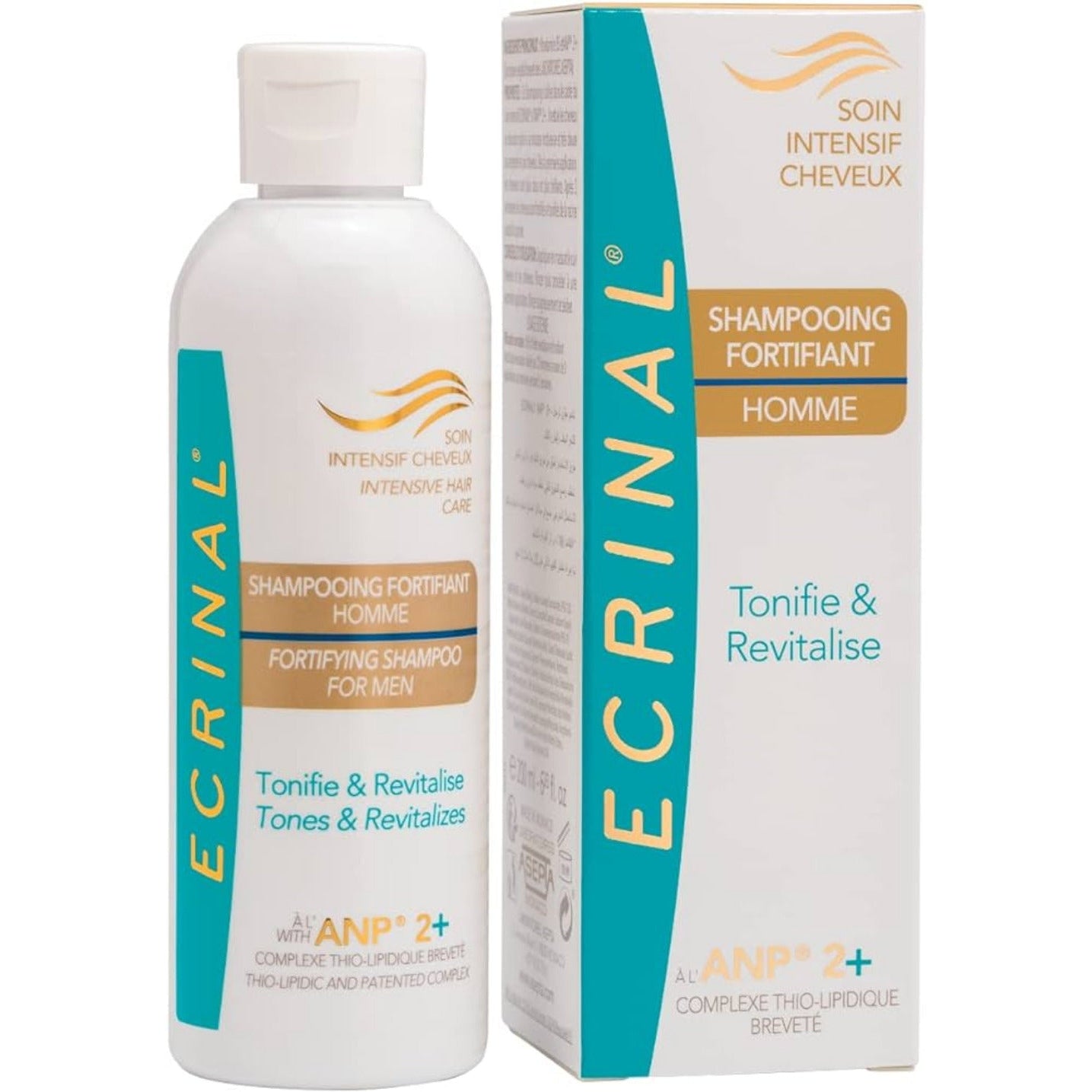 Ecrinal ANP2+ Anti-Hariloss Shampoo Men - 200 ml - Medaid