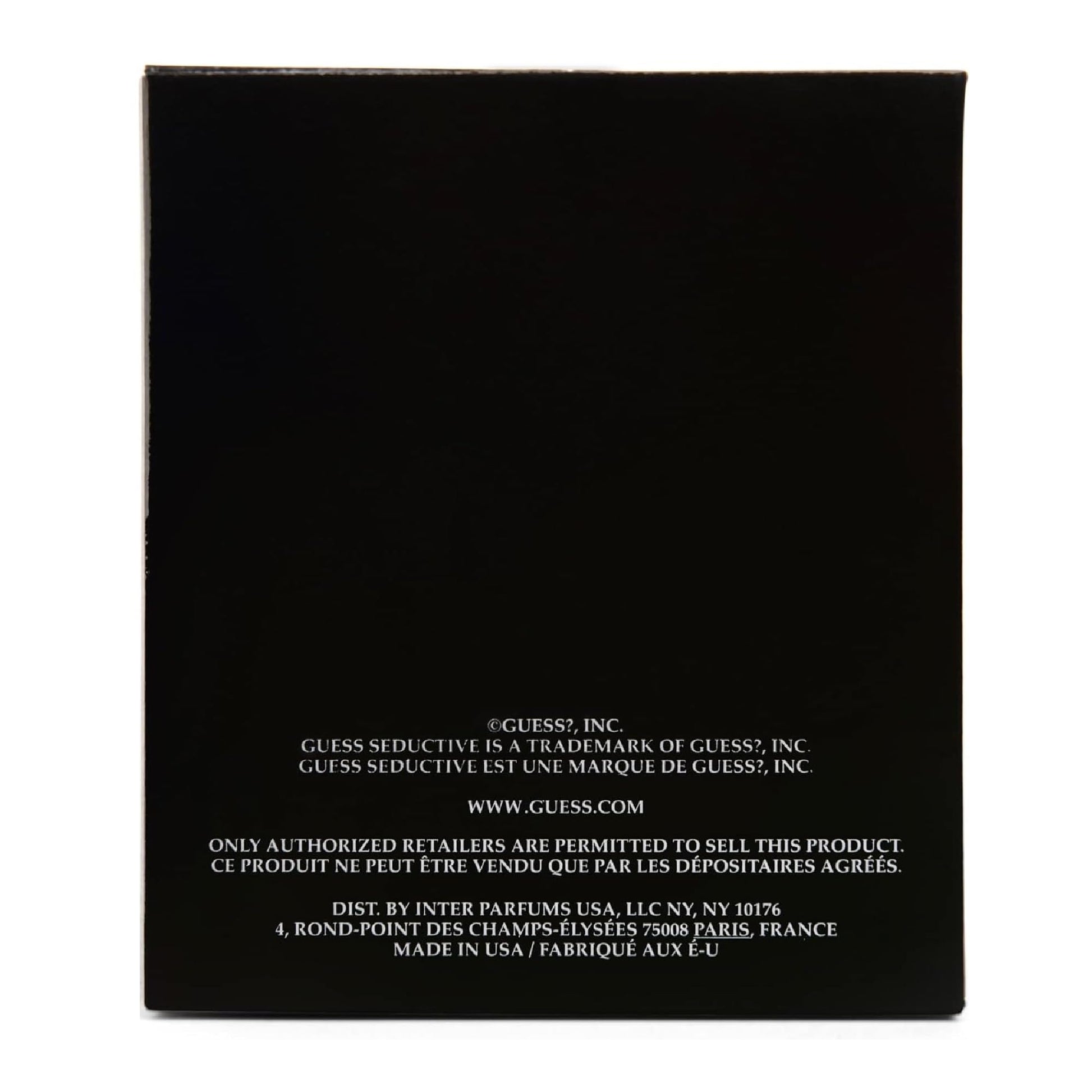 Guess Seductive Noir 2.5 oz EDT Spray RETAIL - Medaid International