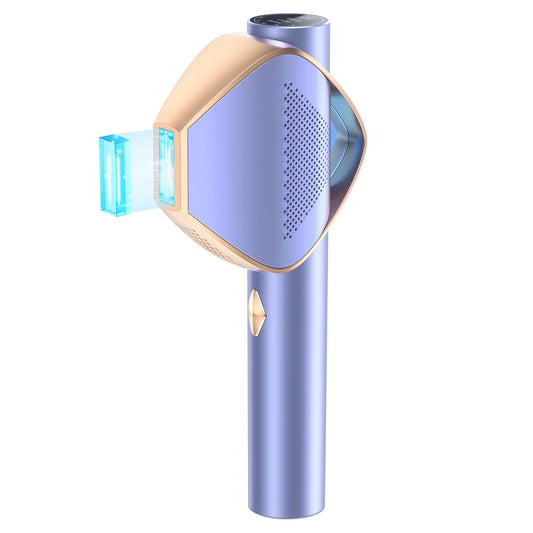 Laser Hair Removal Women and Men, Sapphire Ice-Cooling Contact IPL Hair Removal, Painless and Permanent, Alternative to Salon, Hair Removal Device for Armpits, Legs, Bikini, Face - Medaid International