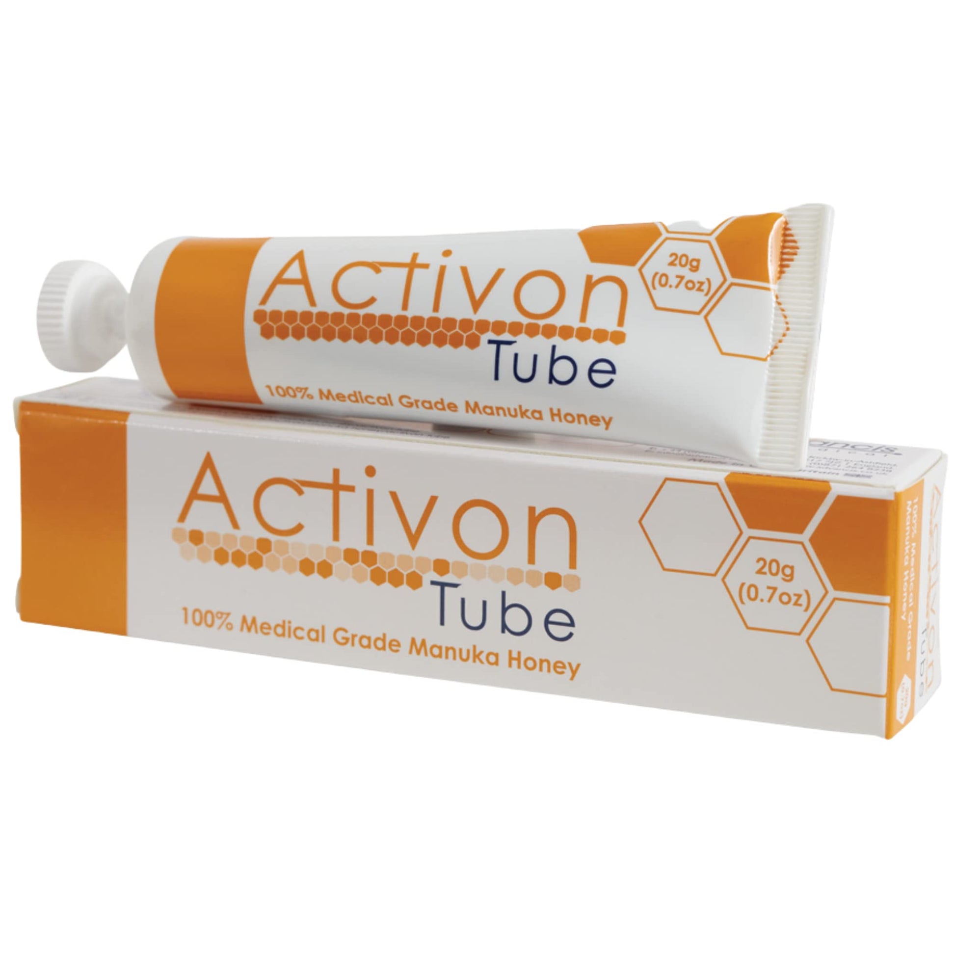 Activon Medical Grade 100% Manuka Honey Gel Tube Natural Healing of Wounds 20g Pack of 1 - Medaid International