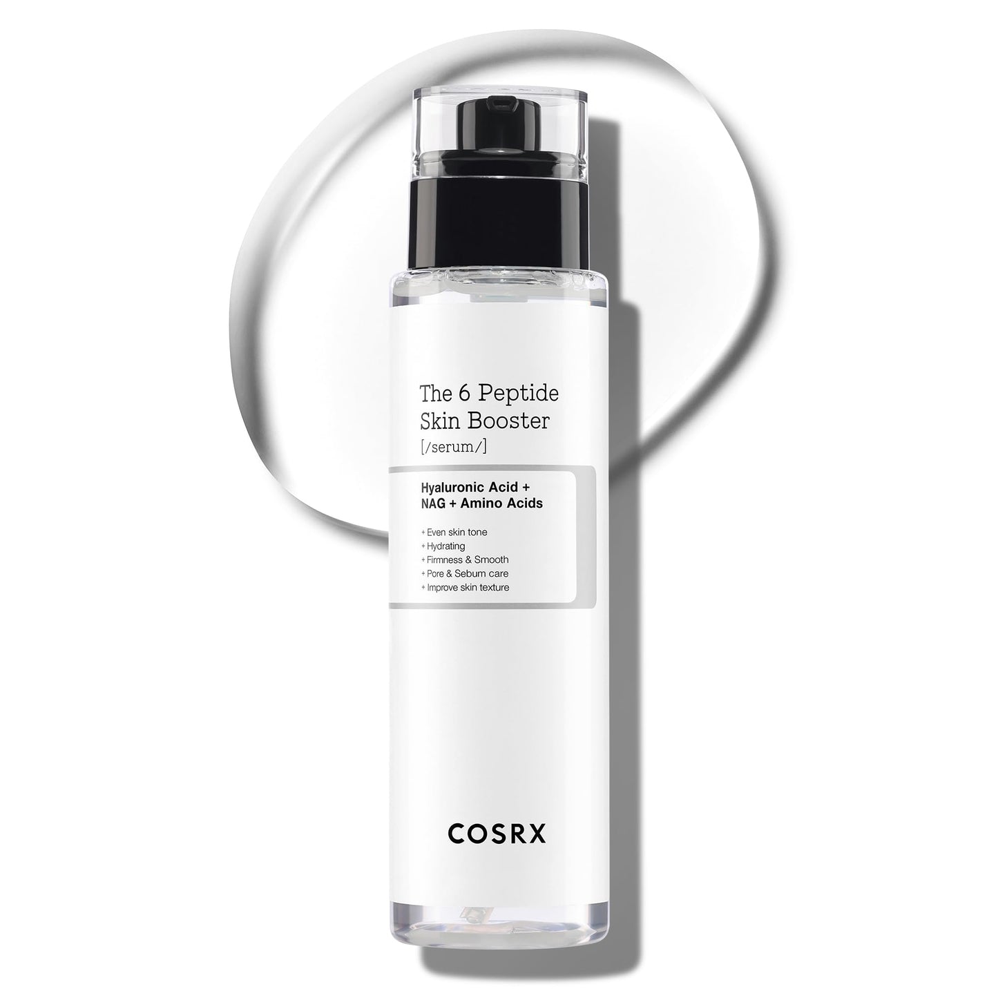 COSRX 6X Peptide Collagen Booster Toner Serum with Copper Peptides, Niacinamide & Hyaluronic Acid Skin Renewal Boosting Facial Essence for All Skin Types, Korean Skin Care, 150mL/5.07 Fl.Oz - Medaid International