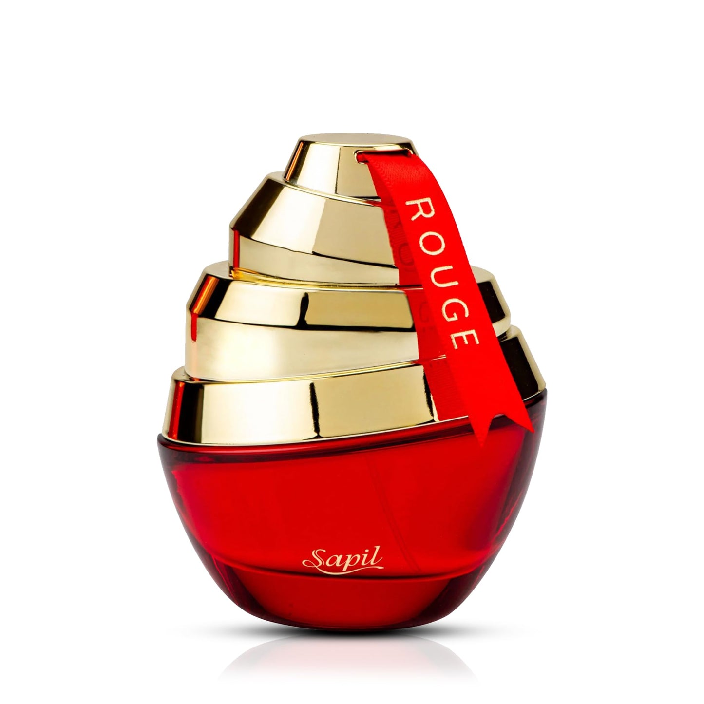 Sapil Rouge Eau de Parfum for Women – Long-Lasting Amber Floral Perfume with Saffron, Jasmine & Musk – 3.4 Oz (100ml) –Elegant Dubai Fragrance for Women –Arabic Perfume for Everyday &Special Occasions - Medaid International