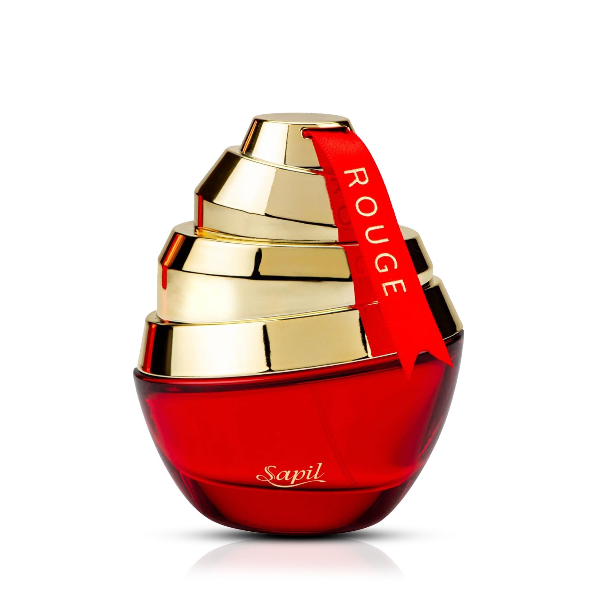 Sapil Rouge Eau de Parfum for Women – Long-Lasting Amber Floral Perfume with Saffron, Jasmine & Musk – 3.4 Oz (100ml) –Elegant Dubai Fragrance for Women –Arabic Perfume for Everyday &Special Occasions - Medaid International