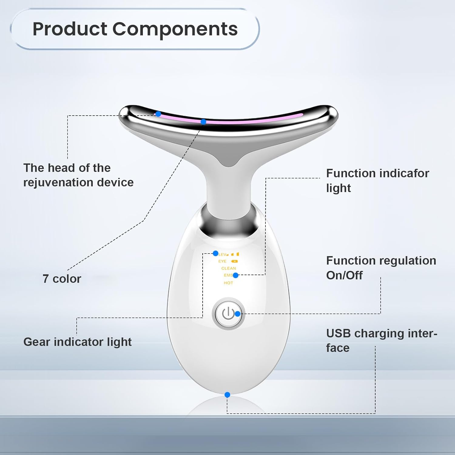 3 in 1 Vibration Face & Neck Massager ‚Äì Triple-Action Anti-Wrinkle Device for Skin Tightening, Lifting & Smoothing - Medaid International
