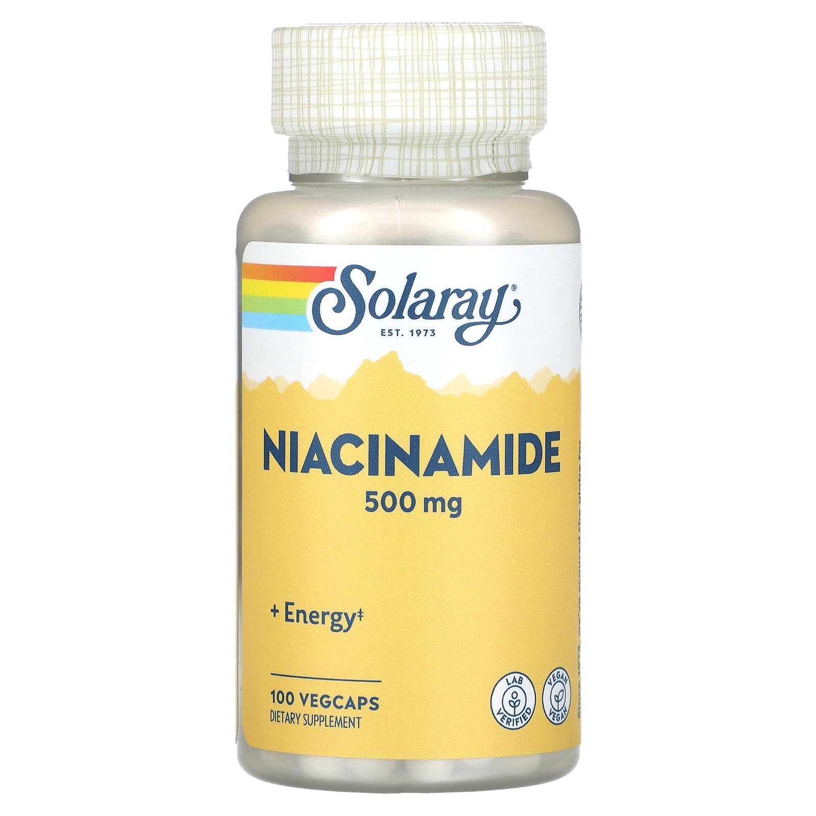 Solaray, Niacinamide, 500 mg, 100 VegCaps - Medaid International