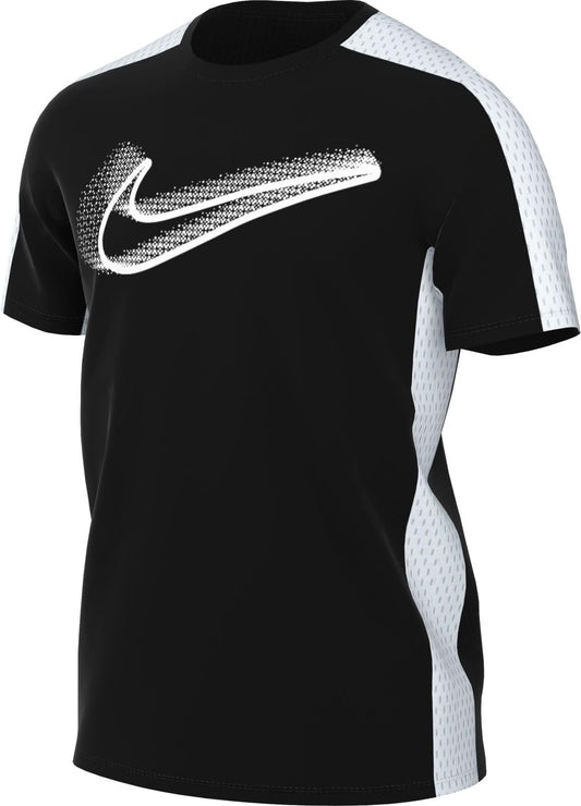 Nike Academy Men's Dri-FIT Short-Sleeve Soccer Top (Black/White/White, FZ0408-010) Size Small - Medaid International