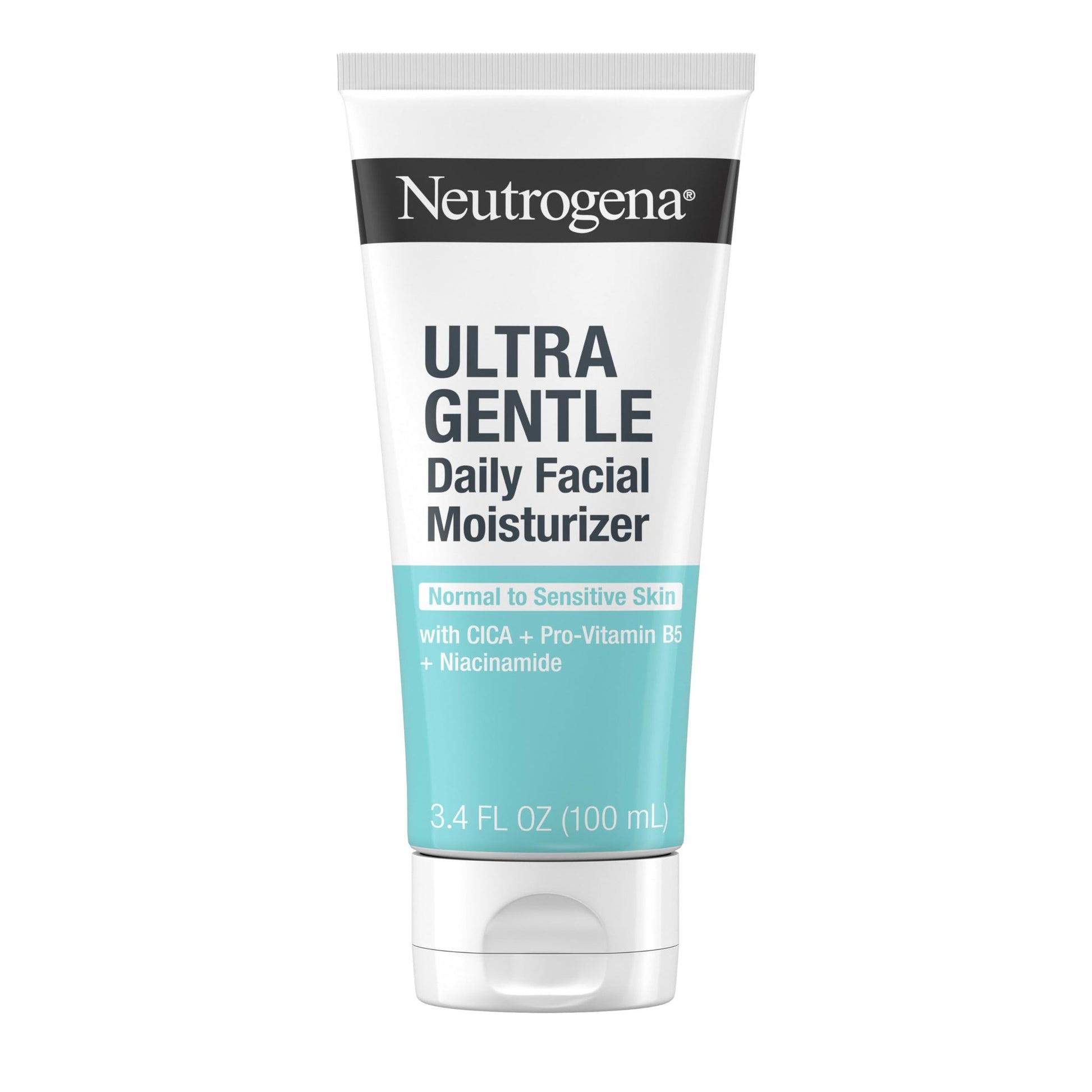 Neutrogena Fragrance Free Daily Facial Moisturizer, Face & Neck Moisturizer for Sensitive Skin with Vitamin B3, Pro-Vitamin B5 & Vitamin E Supports Skin's Dynamic Barrier, 3.4 fl. oz - Medaid International