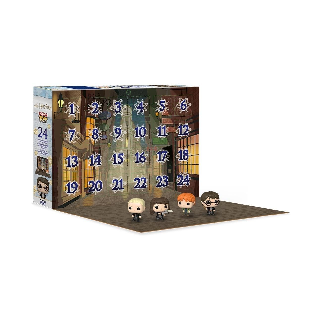 Funko Pop! Advent Calendar: Harry Potter - 24 Days of Surprises - Collectible Vinyl Mini Figures - Mystery Box - Gift Idea - Holiday Present for Girls, Boys & Kids - Christmas Countdown - Medaid International