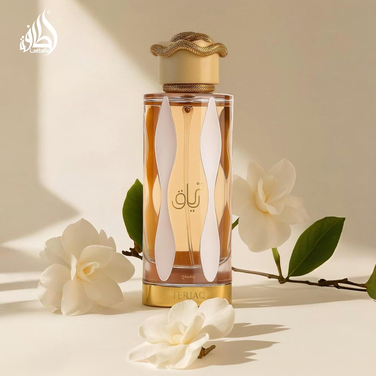 Lattafa Teriaq for Unisex Eau de Parfum Spray, 3.4 Ounce / 100 ml - Medaid International